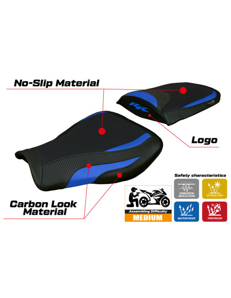 Sitzbezug kompatibel - Honda CBR 600 RR 2007-2025 - mod Huelna