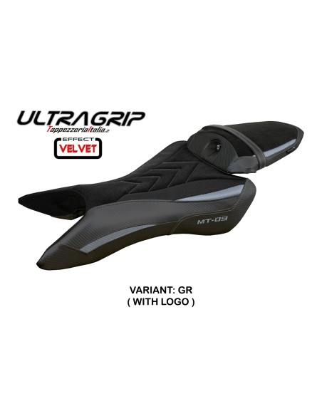 Seat cover compatible - Yamaha MT-09 2024-2025 - mod Mus Velvet Ultragrip