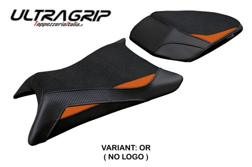 Funda de asiento compatible - KTM 390 Duke  2024-2025 - mod Mora Ultragrip 2