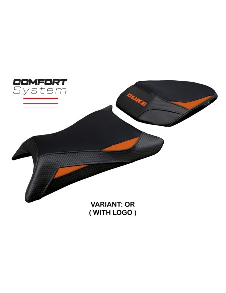 Funda de asiento compatible - KTM 390 Duke  2024-2025 - mod Mora Comfort System
