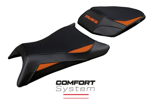 Rivestimento sella compatibile - KTM 390 Duke  2024-2025 - mod Mora Comfort System