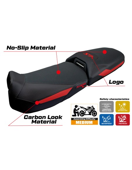 Seat cover compatible - BMW R 1300 GS Adventure 2024-2025 - mod Ulma