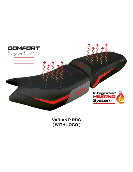 Rivestimento sella compatibile - Triumph Tiger 900 2024-2025 - mod Heating Comfort System