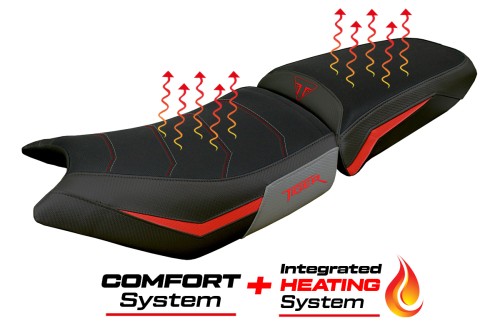 Rivestimento sella compatibile - Triumph Tiger 900 2024-2025 - mod Heating Comfort System