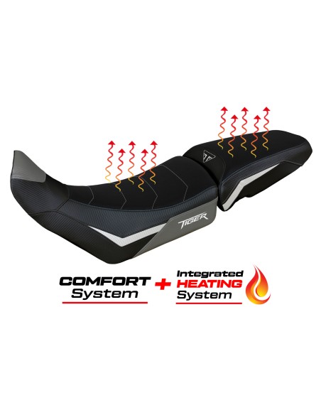 Sitzbezug kompatibel - Triumph Tiger 900 2020 - 2023 - mod Heating Comfort System