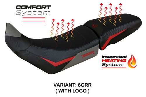 Funda de asiento compatible - Triumph Tiger 900 2020 - 2023 - mod Heating Comfort System 2