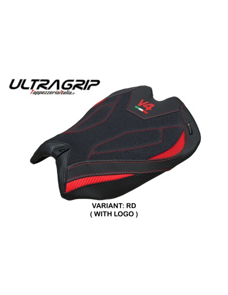 Housse de selle compatible - Ducati Panigale V4  2025 - mod Argenta Ultragrip