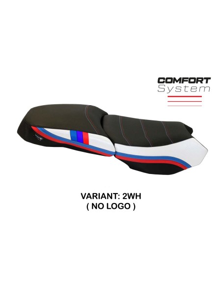 Rivestimento sella compatibile BMW R 1200 GS Adventure (13-18) modello Exclusive Anniversary comfort system