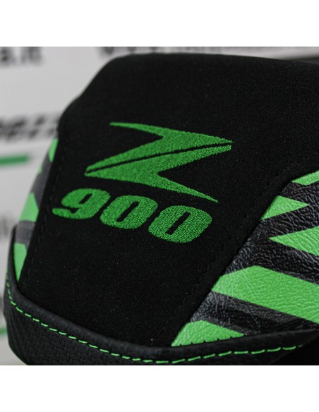 Housse de selle compatible - Kawasaki Z 900 2017 - 2024 - mod Stripes special Velvet
