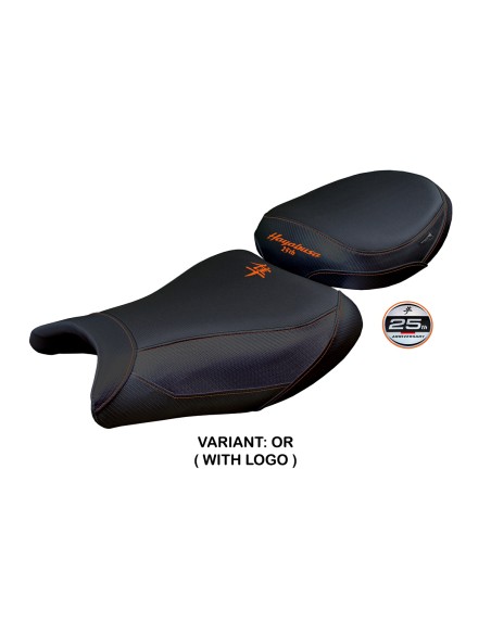 Funda de asiento compatible - Suzuki GSX R 1300 Hayabusa 2021 - 2025 - mod Denia