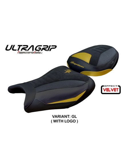 Rivestimento sella compatibile - Suzuki GSX R 1300 Hayabusa 2021 - 2025 - mod Denia Velvet Ultragrip