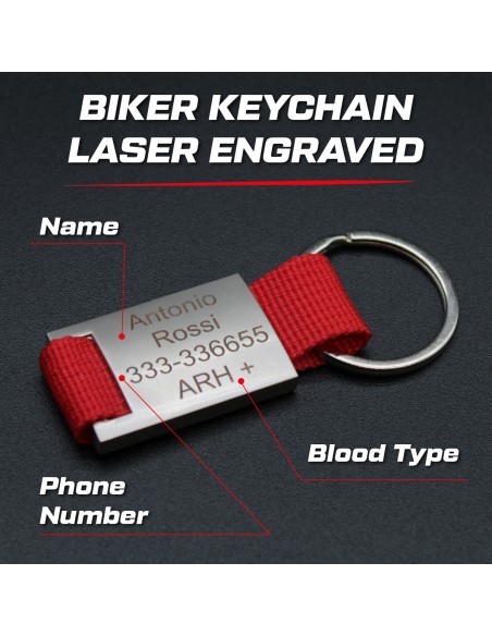 Porte-clés Motard Personnalisé (cliquez pour infos)