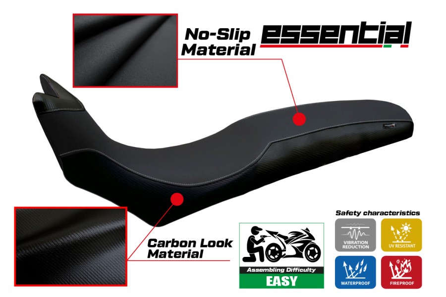 Sitzbezug passend für BMW F 700/800 GS (08-18) Modell Essential