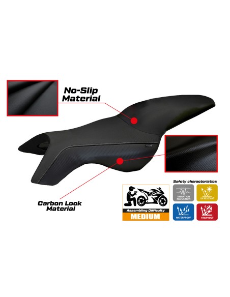 Sitzbezug kompatibel BMW K 1200 R (05-08) Modell Essential