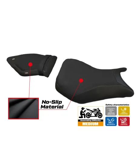 Funda de asiento compatible BMW S 1000 RR (12-14) modelo Essential