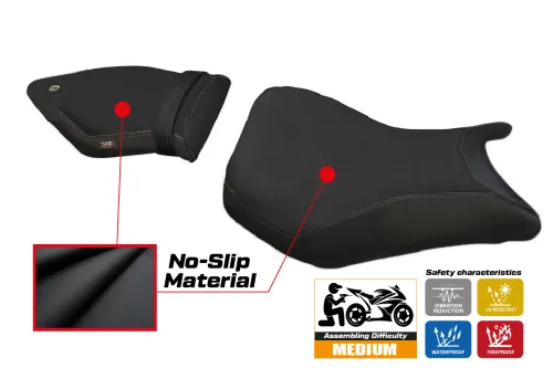 Housse de selle compatible BMW S 1000 RR (15-18) modèle Essential 2