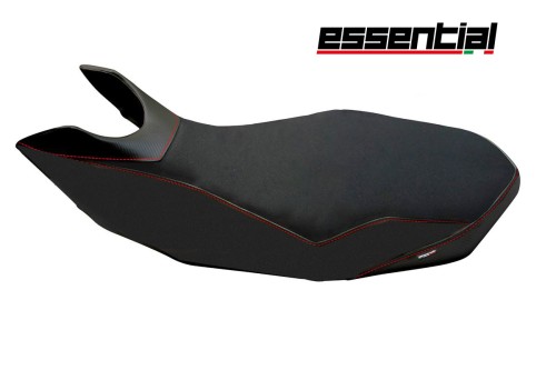 Funda de asiento compatible con Ducati Hypermotard 796/1100/1100 EVO (07-12) modelo Essential