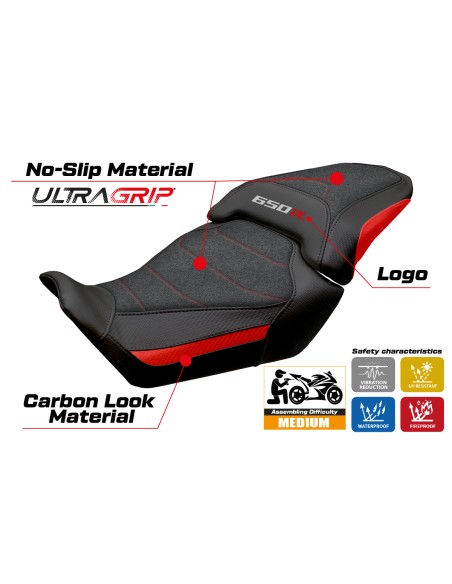 Seat cover compatible - Honda CBR 650 R 2024 - 2025 - mod Mali Ultragrip