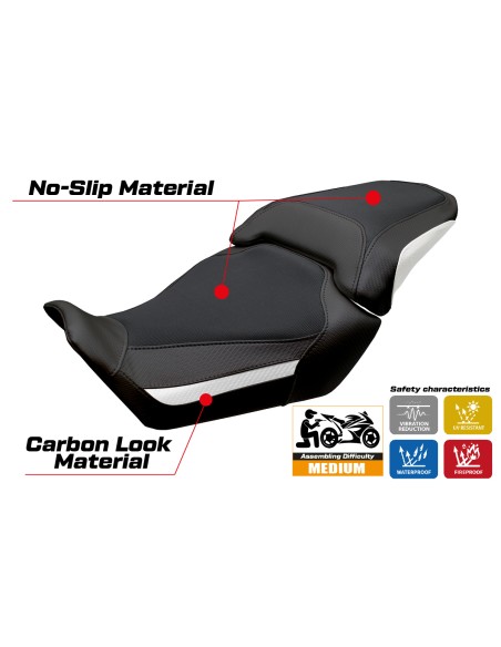 Funda de asiento compatible - Honda CBR 650 R 2024 - 2025 - mod Mali