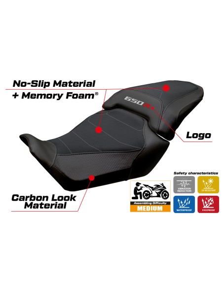 Seat cover compatible - Honda CBR 650 R 2024 - 2025 - mod Mali Comfort System