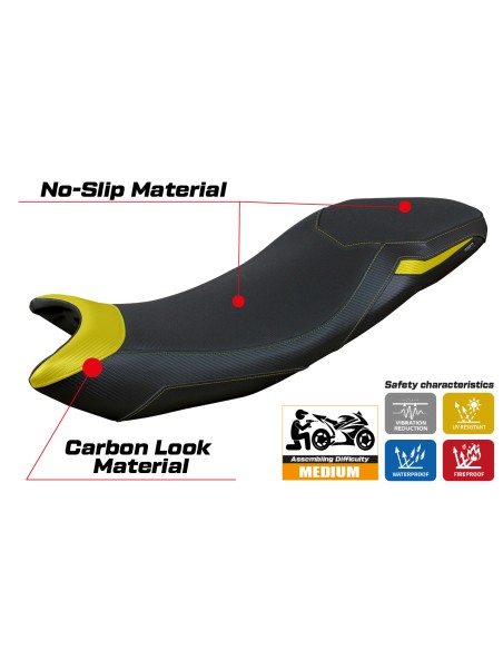 Funda de asiento compatible - Triumph Tiger Sport 800  2025 - mod Titty