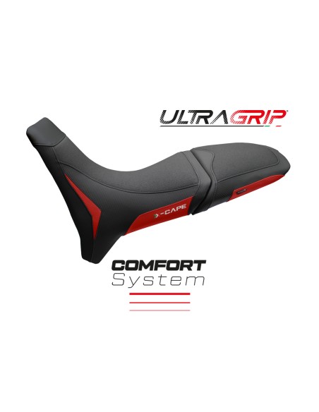 Housse de selle compatible - Moto Morini X-Cape 650-700 2021 - 2025 - mod Reno Ultragrip Comfort System
