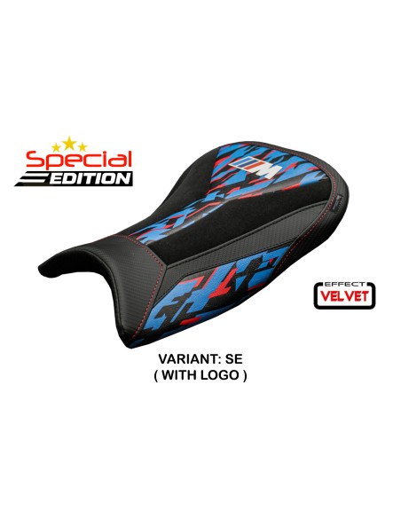 Housse de selle compatible - BMW M 1000 RR 2021 - 2022 - mod Special edition Velvet