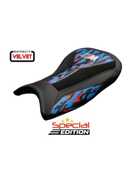 Funda de asiento compatible - BMW M 1000 RR  2021 - 2022 - mod Special edition Velvet