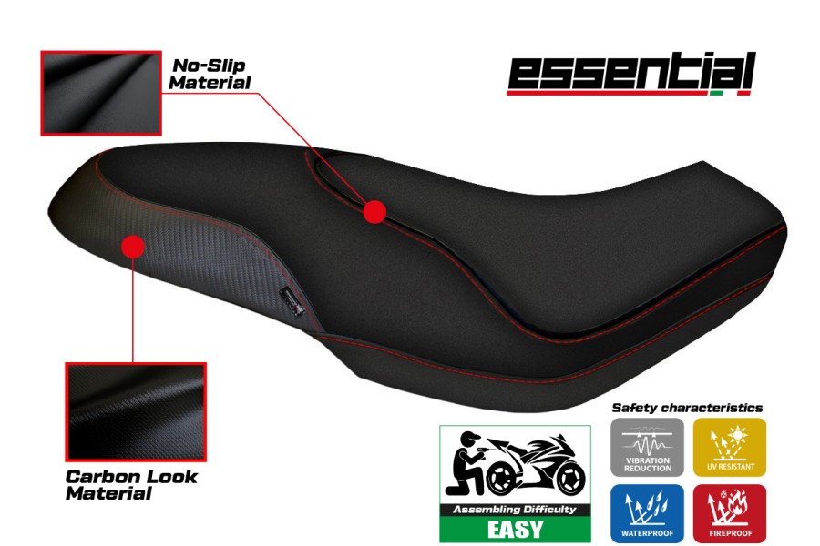 Sitzbezug kompatibel Ducati Scrambler 400/800/1100 (15-24) Modell Essential