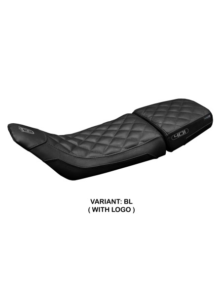 Seat cover compatible - Husqvarna Svartpilen 401 2018-2019 - mod Solna vintage