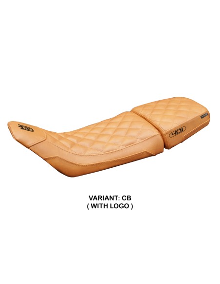 Housse de selle compatible - Husqvarna Svartpilen 401 2018 - 2023 - mod Solna vintage