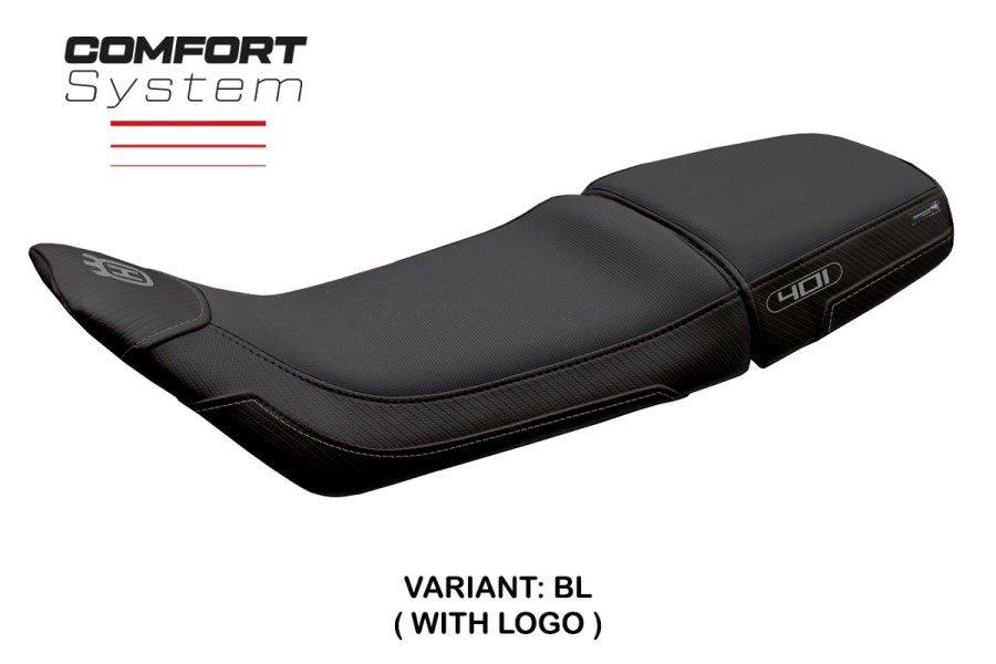 Rivestimento sella compatibile - Husqvarna Svartpilen 401 2018-2019 - mod Solna Comfort System