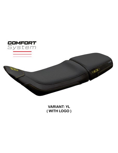 Housse de selle compatible - Husqvarna Svartpilen 401 2018 - 2023 - mod Solna Comfort System