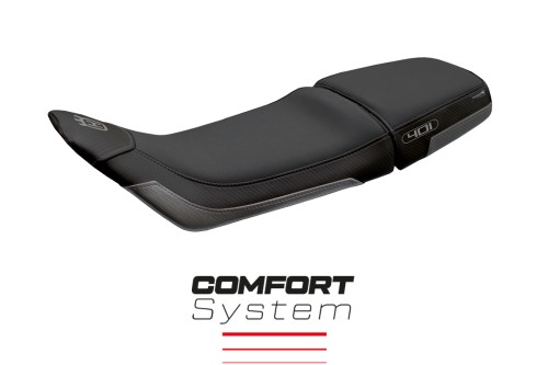 Housse de selle compatible - Husqvarna Svartpilen 401 2018 - 2023 - mod Solna Comfort System