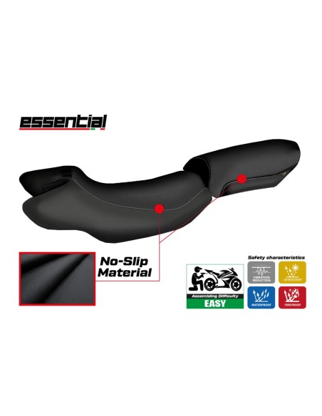 Rivestimento sella compatibile BMW R 1200 R (15-18) modello Essential