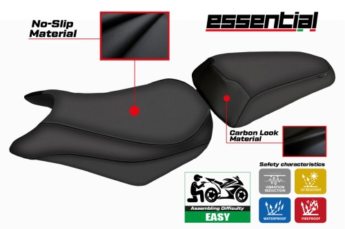 Funda de asiento compatible Honda CB 500 F (12-15) modelo Essential 2