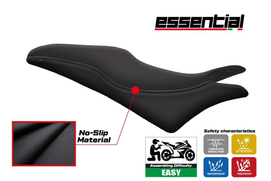 Funda de asiento compatible con Honda CBR 600 F (11-13) modelo Essential