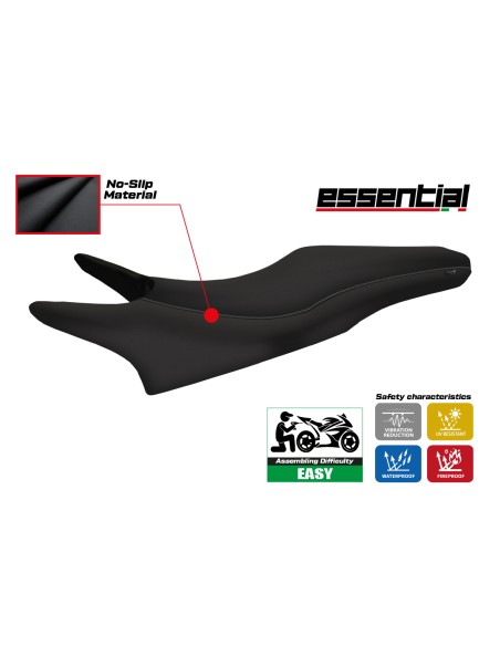 Funda de asiento compatible con Honda Crossrunner 800 (10-15) modelo Essential