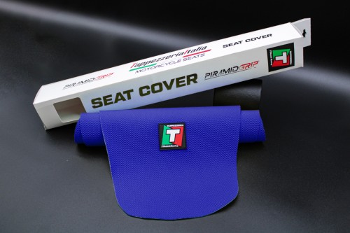 TPZ Italia Motocross Enduro Seat Cover PiramidGrip - TIMCPG01-BE 2