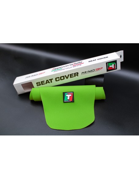 TPZ Italia Motocross Enduro Seat Cover PiramidGrip - TIMCPG01-GN