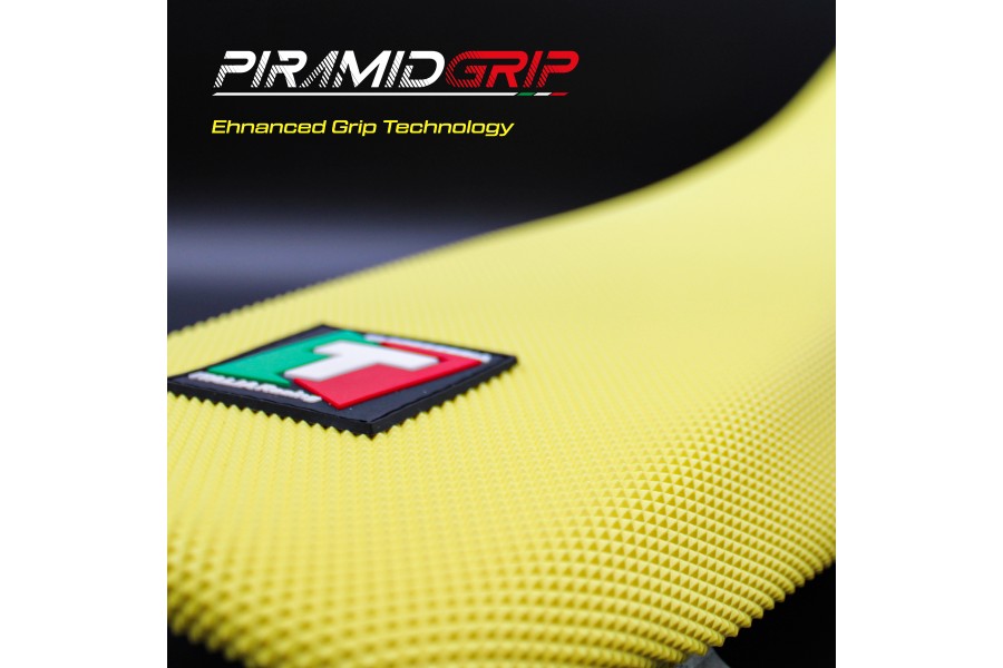 Rivestimento Sella TPZ Italia MotoCross Enduro PiramidGrip - TIMCPG01-OR