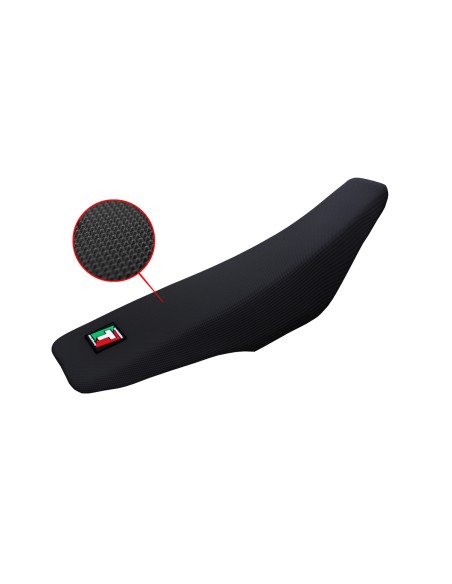 TPZ Italia Motocross Enduro Sitzbezug PiramidGrip - TIMCPG03-BL