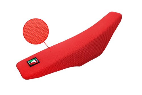 Housse de Selle TPZ Italia Motocross Enduro PiramidGrip - TIMCPG04-RD