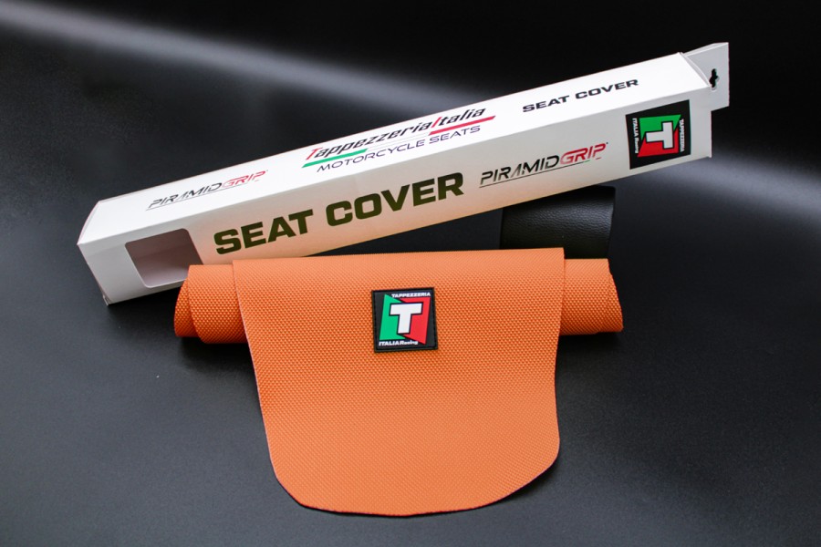 TPZ Italia Motocross Enduro Sitzbezug PiramidGrip - TIMCPG10-OR