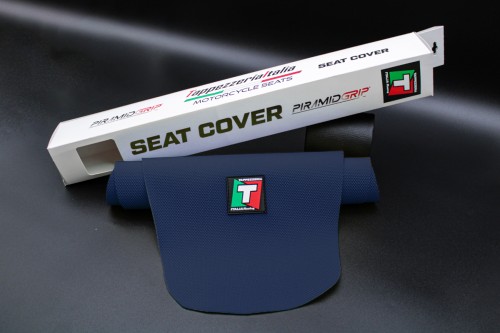 TPZ Italia Motocross Enduro Seat Cover PiramidGrip - TIMCPG12-DB 2