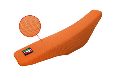 Housse de Selle TPZ Italia Motocross Enduro PiramidGrip - TIMCPG13-OR