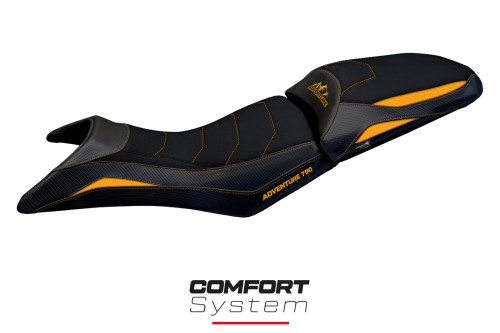 Housse de selle compatible - KTM 790 Adventure 2019 - 2025 - mod Milo Comfort System