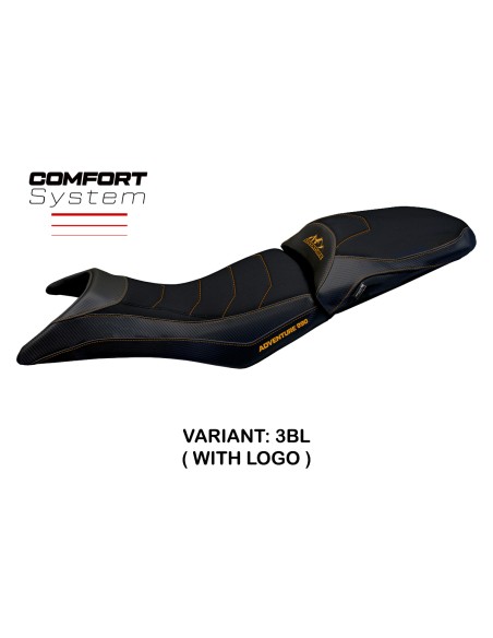 Funda de asiento compatible - KTM 890 Adventure  2021-2025 - mod Gelso Comfort System