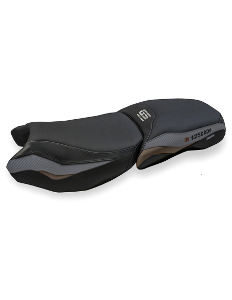 Funda de asiento compatible BMW R 1250 GS Adventure (19-22) modelo Baceno 3