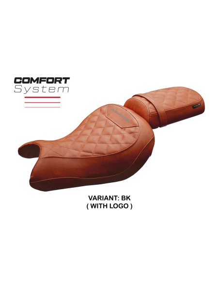 Housse de selle compatible - Kawasaki Eliminator 500 2024 - 2025 - mod Mutsu Comfort System